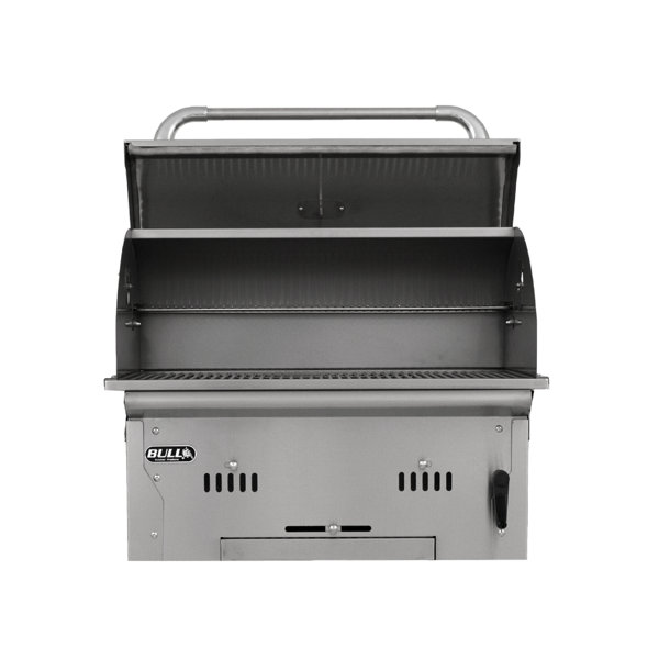 Bull Outdoor Products 32.25%27%27 W Barrel Charcoal Grill 